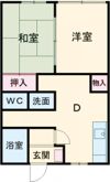 サンライズノザキの間取り画像