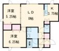 プロスパーハイムA・Bの間取り画像