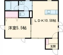 新都ハイツ 雅の間取り画像