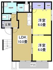 グレース竜洋の間取り画像