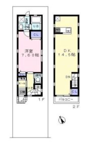 ENXIL大和田の間取り画像