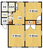 エルフローラ Cの間取り画像