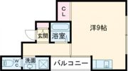 オーセント神戸南の間取り画像
