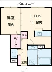 アドミラブールA棟の間取り画像