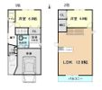 海部郡蟹江町宝戸建賃貸の間取り画像