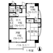 ベルドミール葵21の間取り画像