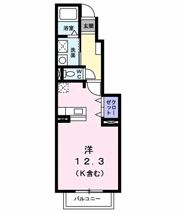 エスポワールⅢの間取り画像