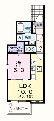 グレイス・Kの間取り画像