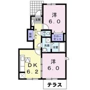 フレッシュリーレジデンスAの間取り画像