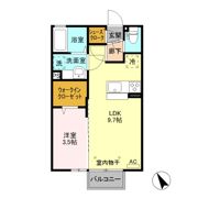 カーサ ラ ヴィータの間取り画像