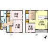 DCR若松町の間取り画像