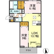 ガーネットの間取り画像