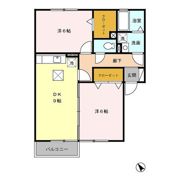グランドソレーユ西新発田の間取り画像