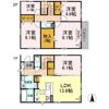DーROOM桂木戸建借家Ⅱの間取り画像