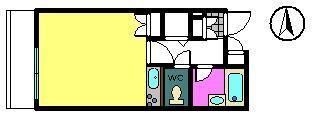 シャルマンフジ中之島弐番館の間取り画像