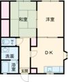 優コーポの間取り画像