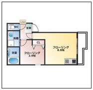 destino東町Iの間取り画像