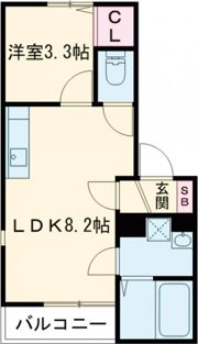 エコノ高松の間取り画像