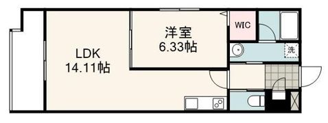カーサ・デ・ソーラー鷹匠の間取り画像