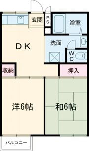 コーポ ユーエムイーの間取り画像