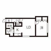 ミーサ・ハギナカ(北23条)の間取り画像