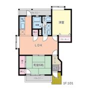 クレアハイツの間取り画像