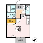パティオ深津の間取り画像
