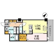 グランデ西金沢駅前の間取り画像