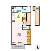 ウィット八柱の間取り画像