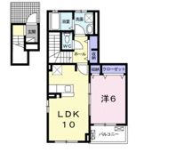 クレールコートの間取り画像