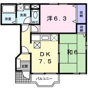 レジデンス・プレインAの間取り画像
