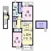 花のワルツ嵯峨の間取り画像