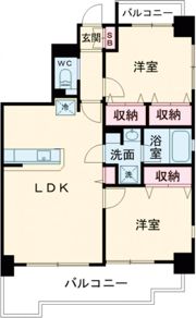ヴェルディーク熊谷オーセンティックの間取り画像