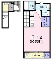 アライブ 国立の間取り画像