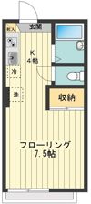 シングルTの間取り画像