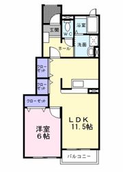 ティンバーハイツの間取り画像