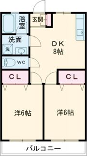 アクアハイツMIKIの間取り画像