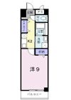 プラシード倉敷の間取り画像