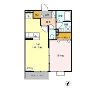 フジコーコ波木 Aの間取り画像