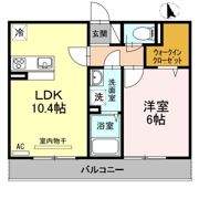 ソレール ヴィラ Ⅱ A棟の間取り画像