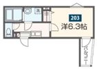 MELDIA上溝Ⅲの間取り画像