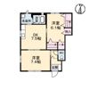 ヴィラージュ A棟の間取り画像