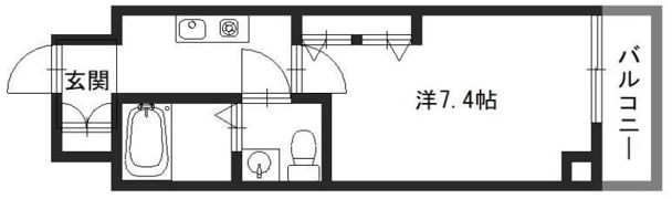 Capital．I姫路の間取り画像