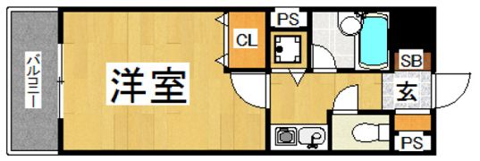 アルゴハイツ井尻の間取り画像