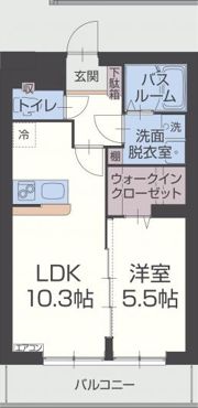 セルカ・リーオの間取り画像