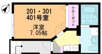 イデアル稲毛海岸の間取り画像