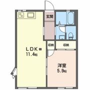 フレグランスつるが丘の間取り画像