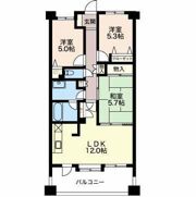 ベルクリアの間取り画像