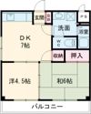 ロゼ松縄町の間取り画像
