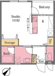エステシアの間取り画像